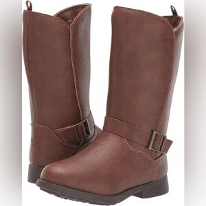 OshKosh B'gosh Brown Tall Buckle Kids Boots
